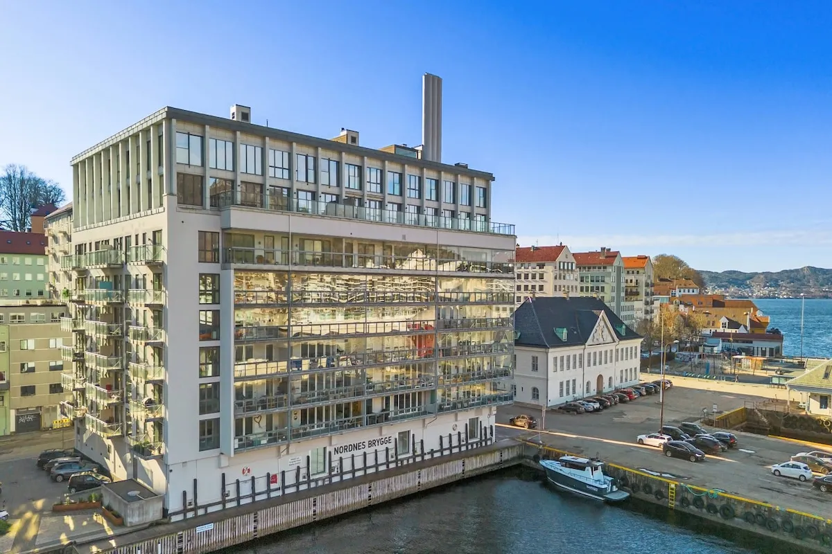 Nordnes brygge Marina in Bergen, Norway