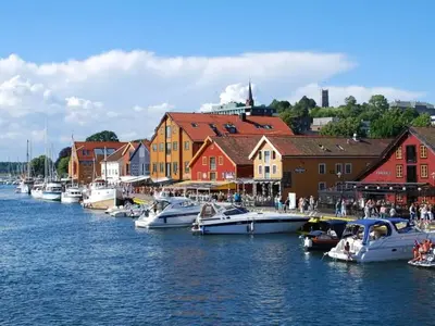 Nordnes brygge Marina in Bergen, Norway — photo 3