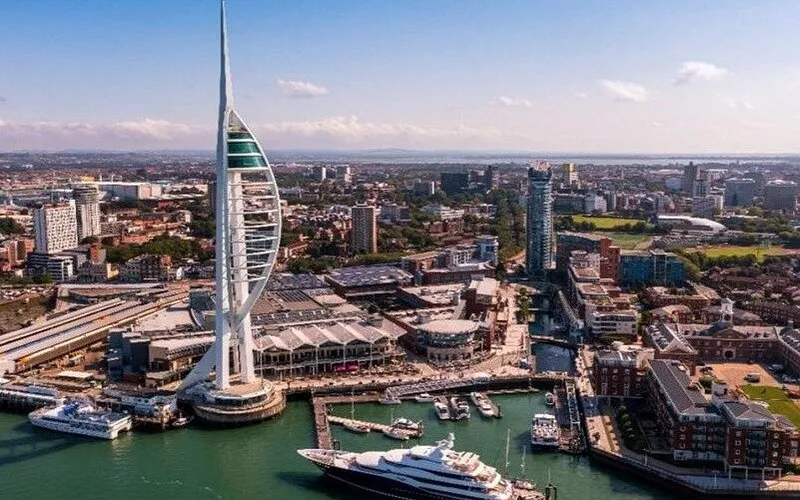 Gunwharf Quays Marina in Portsmouth, United Kingdom — photo 6