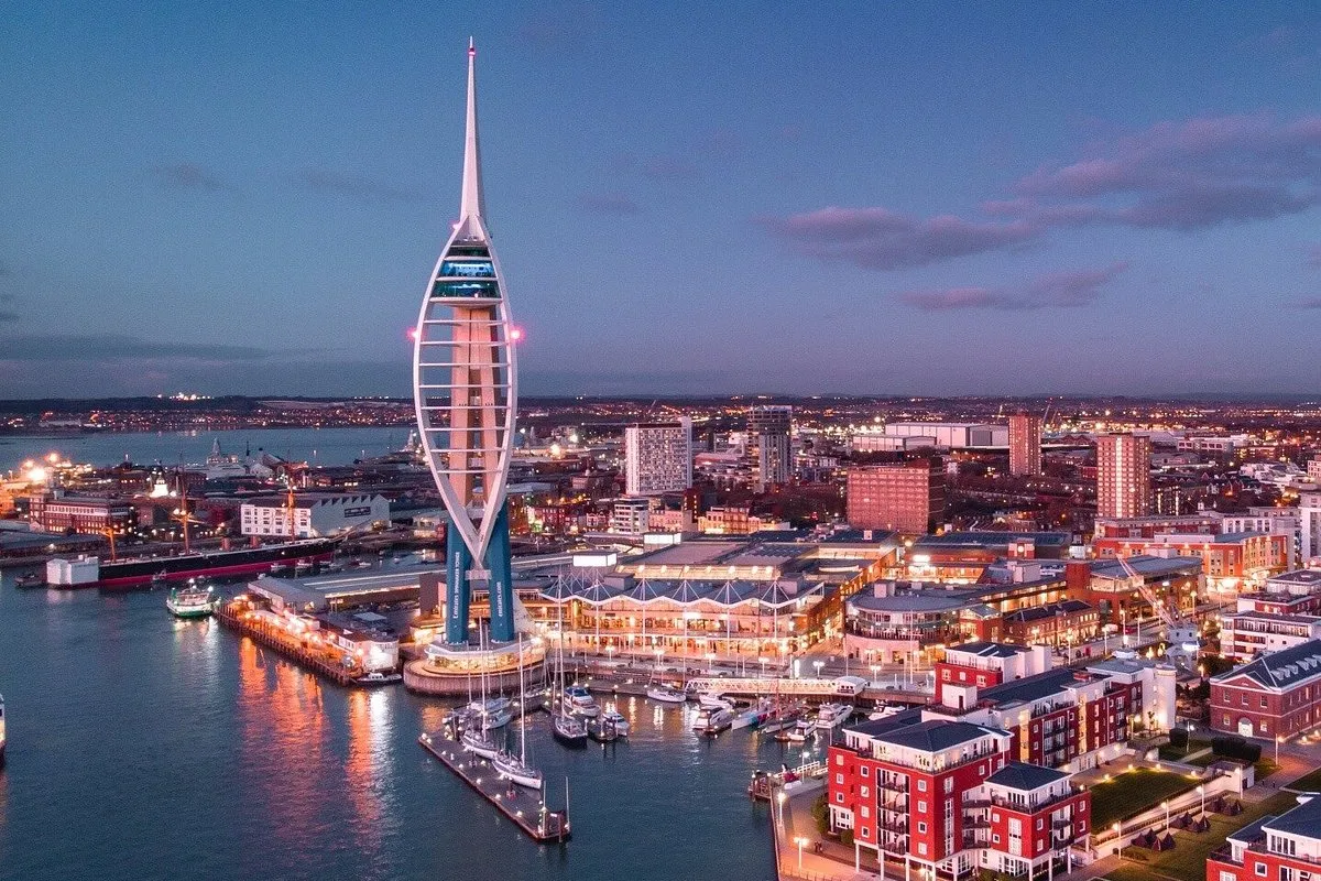 Gunwharf Quays Marina in Portsmouth, United Kingdom — photo 7
