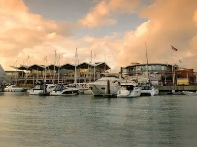 Gunwharf Quays Marina in Portsmouth, United Kingdom — photo 5