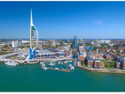 Gunwharf Quays Marina in Portsmouth, United Kingdom — photo 4
