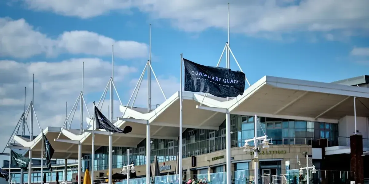 Gunwharf Quays Marina in Portsmouth, United Kingdom — photo 8