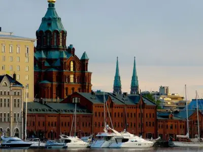 Katajanokan vierassatama Marina in Helsinki, Finland — photo 2
