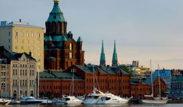 Katajanokan vierassatama Marina in Helsinki, Finland — photo 2
