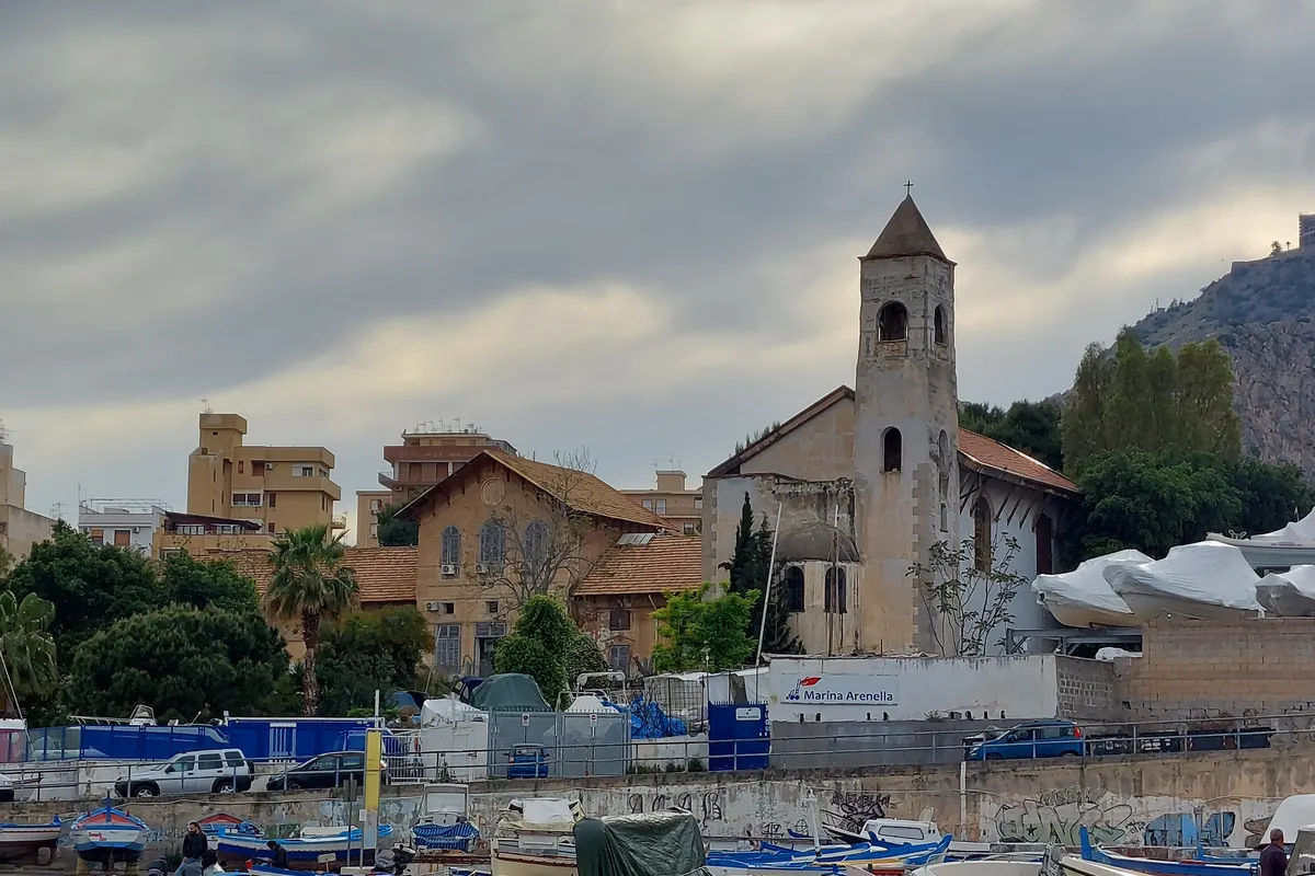 Porto dell'Arenella, marina in Palermo, Italy — photo 2
