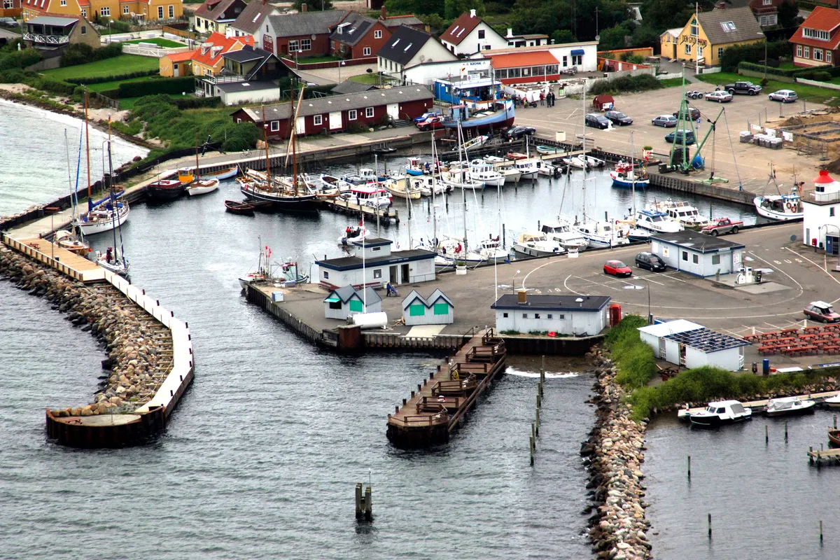 Lohals Havn, marina in Lohals, Denmark