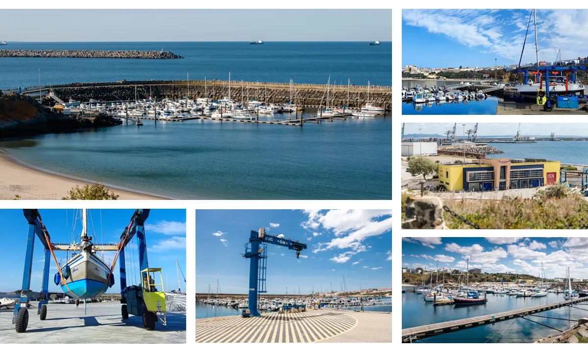Porto de Recreio de Sines, marina in Sines, Portugal