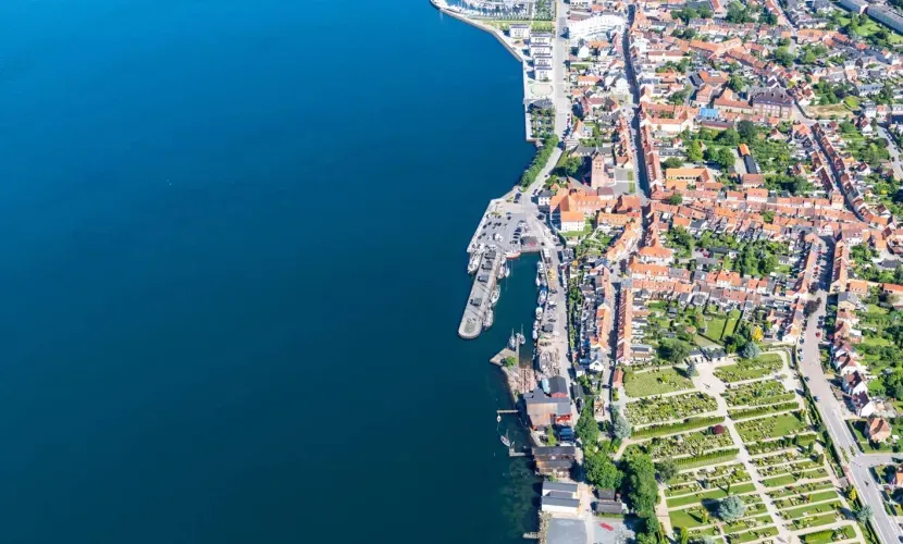 Gamle Havn, marina in Middelfart, Denmark