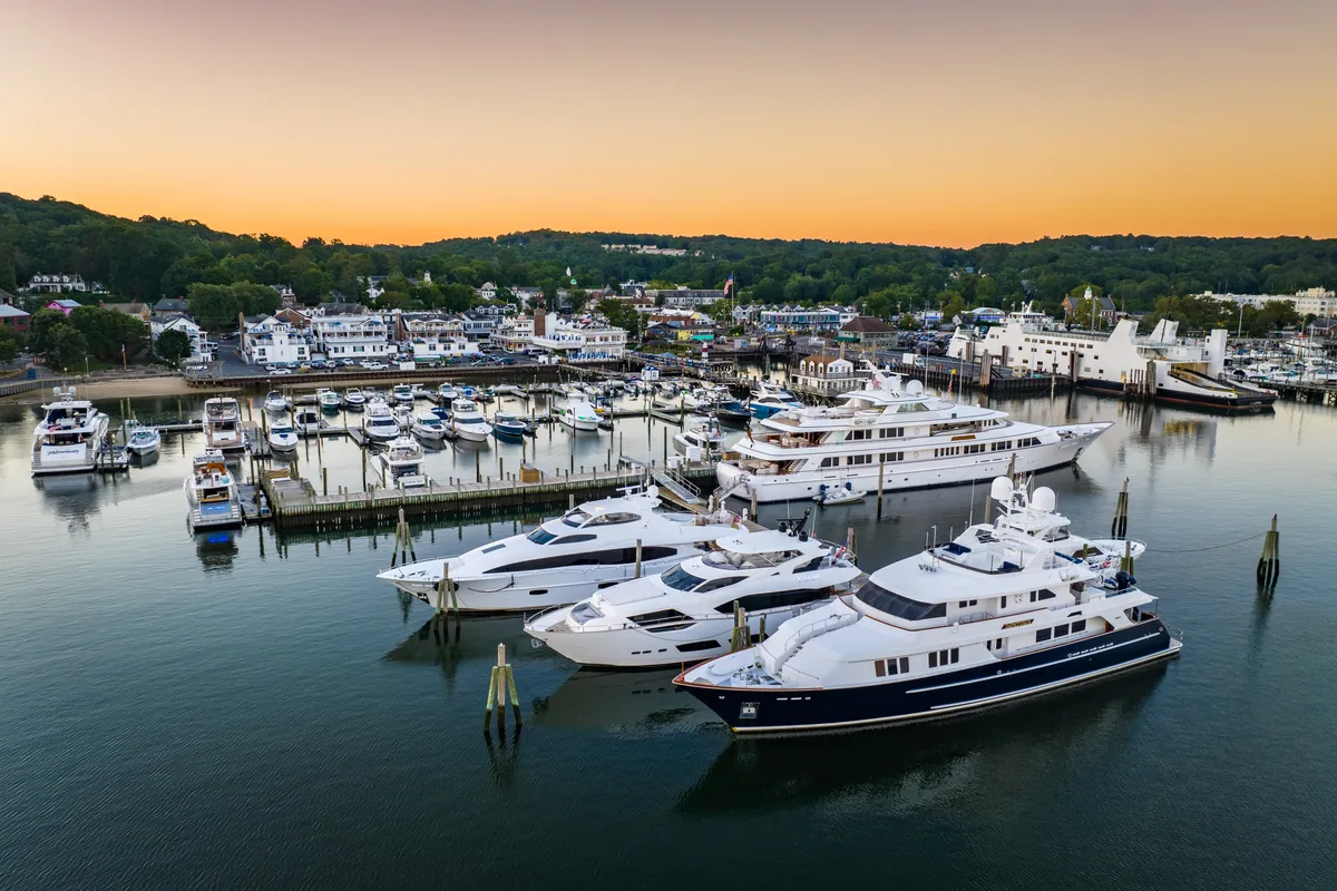 Port Jefferson Marina in Village of Port Jefferson, United States