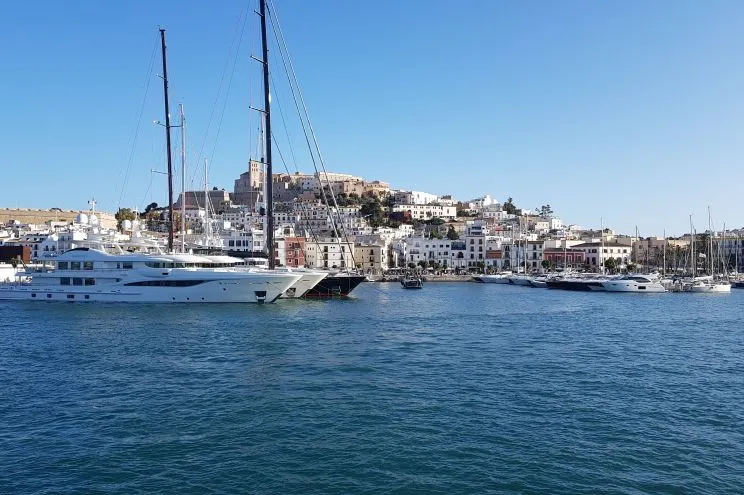 Club Naútico., marina in Sant Antoni de Portmany, Spain