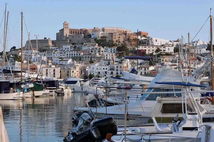 Club Naútico., marina in Sant Antoni de Portmany, Spain — photo 2