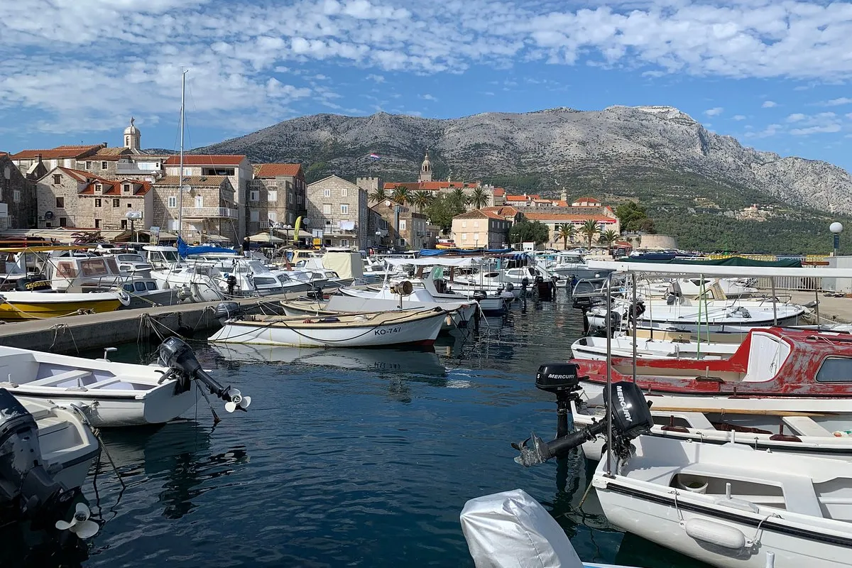 ACI Marina Korčula in Grad Korčula, Croatia