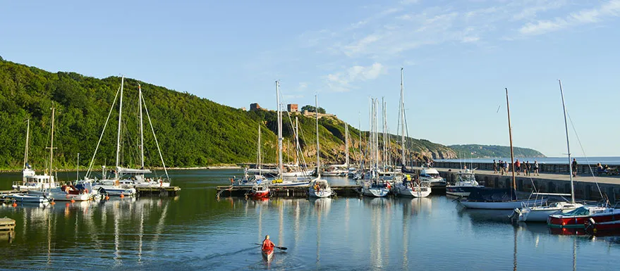 Hammer Havn, marina in Sæne, Denmark