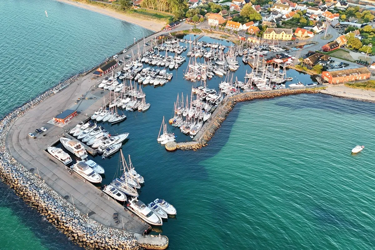 Ballen Havn, marina in Ballen, Denmark