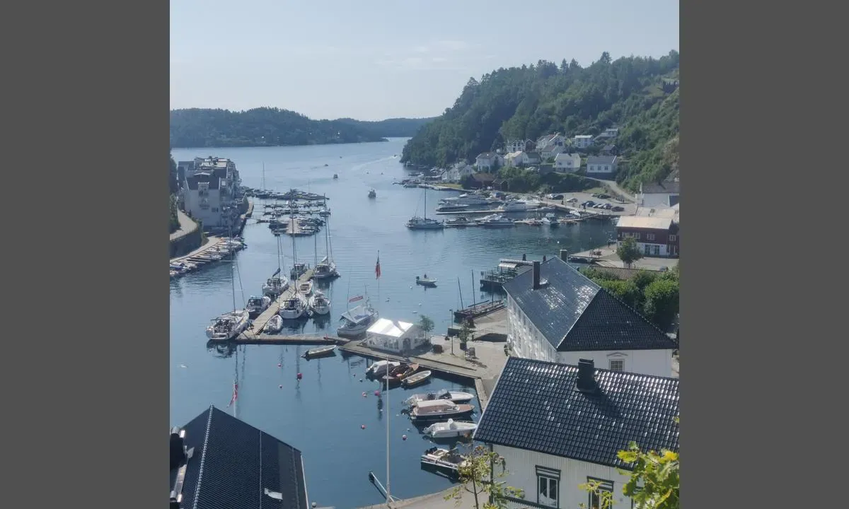 Tvedestrand gjestehavn, marina in Tvedestrand, Norway