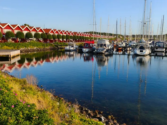 Ebeltoft Skudehavn, marina in Ebeltoft, Denmark