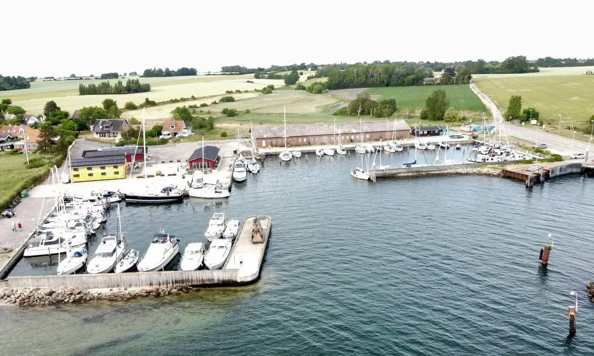 Femø Havn, marina in Nørreby, Denmark