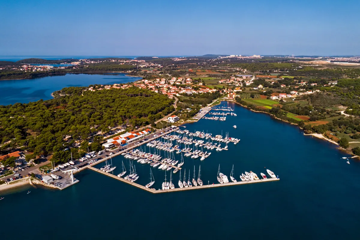 ACI marina Pomer in Općina Medulin, Croatia