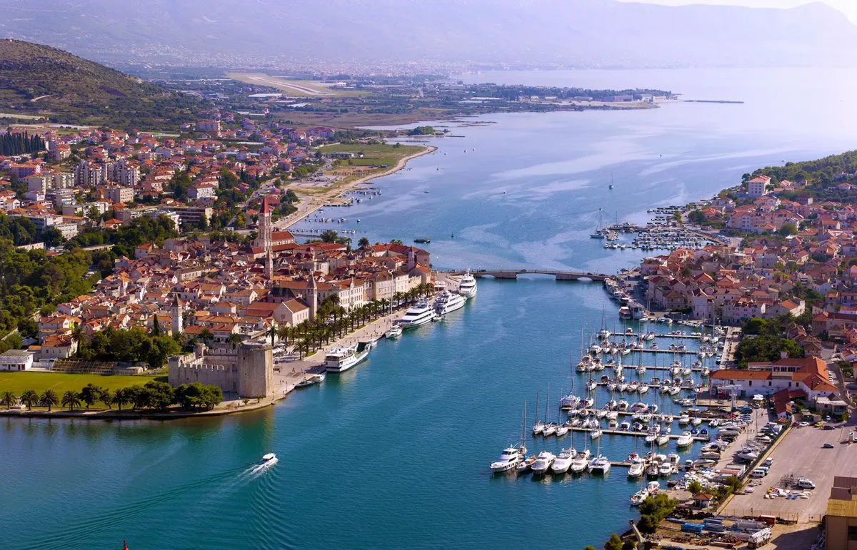 ACI Marina Trogir in Grad Trogir, Croatia