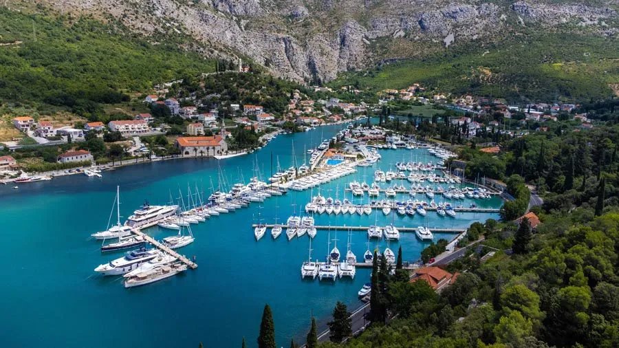 ACI Marina Dubrovnik in Dubrovnik, Croatia