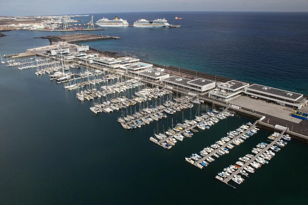 Marina Lanzarote in Arrecife, Spain