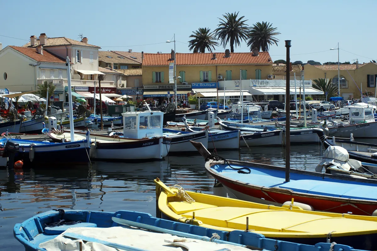 Port du Brusc, marina in Six-Fours-les-Plages, France