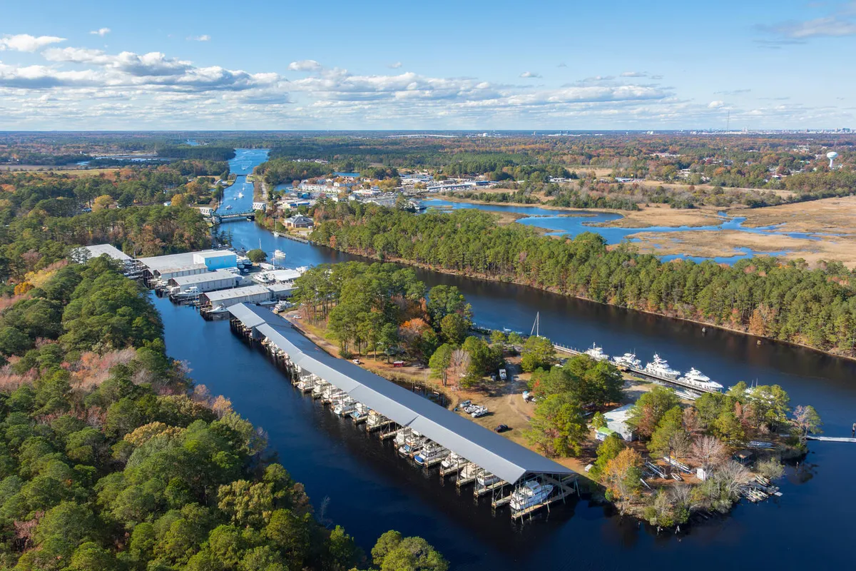 Atlantic Yacht Basin, marina in Chesapeake, United States