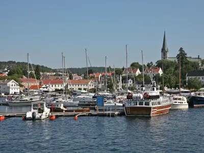 Lillesand gjestehavn, marina in Lillesand, Norway — photo 3