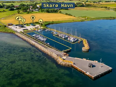 Skarø Havn, marina in Skarø By, Denmark — photo 5
