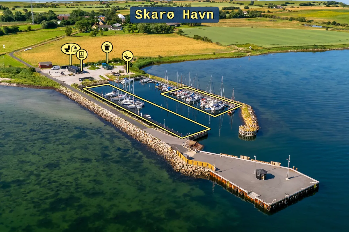 Skarø Havn, marina in Skarø By, Denmark — photo 5