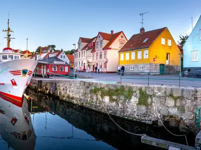 Gudhjem Havn, marina in Gudhjem, Denmark — photo 4