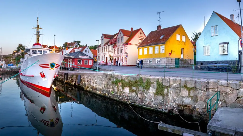 Gudhjem Havn, marina in Gudhjem, Denmark — photo 4