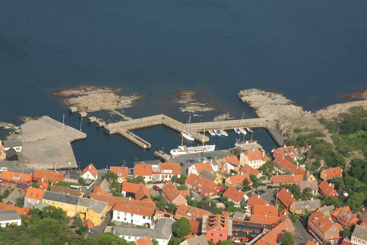 Gudhjem Havn, marina in Gudhjem, Denmark — photo 8