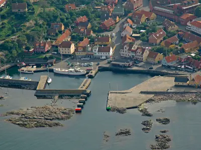 Gudhjem Havn, marina in Gudhjem, Denmark — photo 2