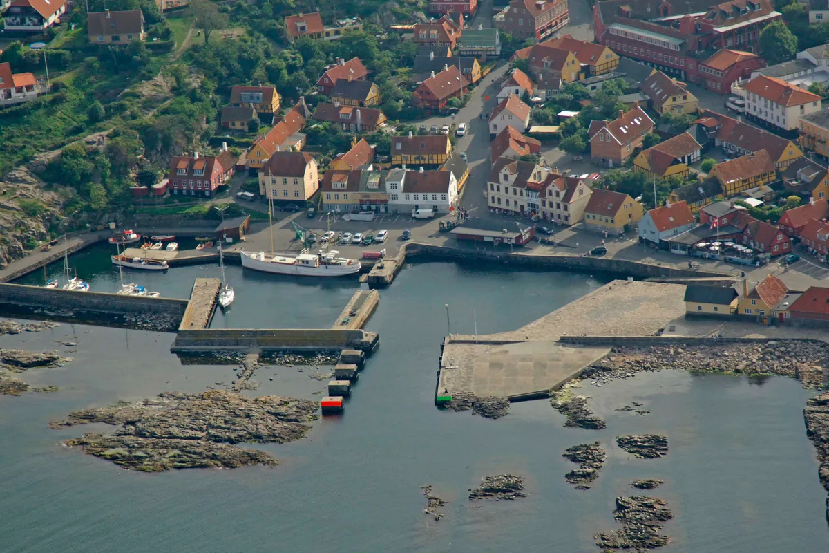 Gudhjem Havn, marina in Gudhjem, Denmark — photo 2