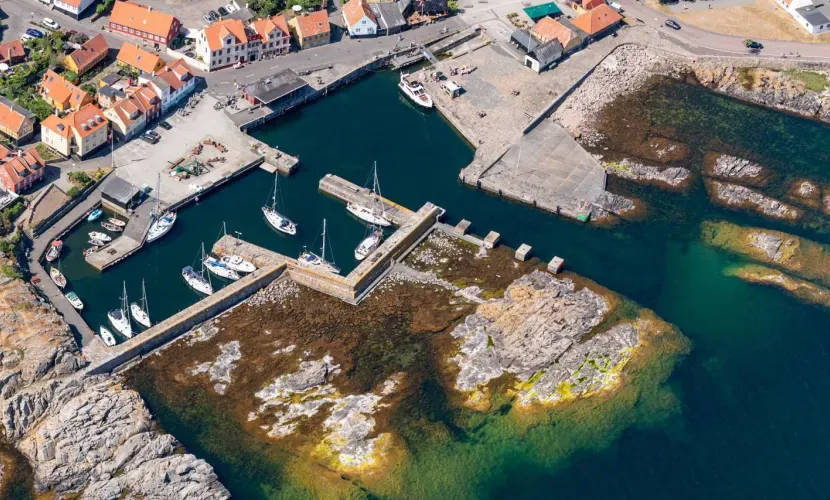 Gudhjem Havn, marina in Gudhjem, Denmark — photo 6