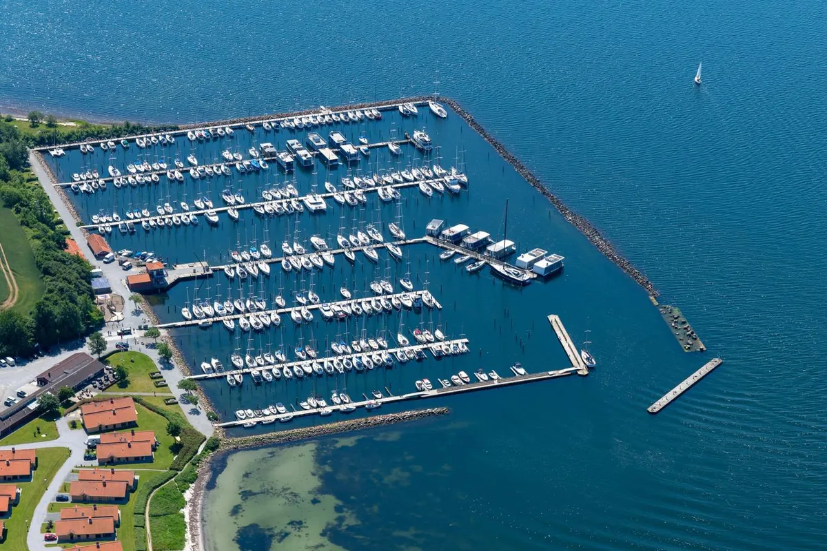 Marina Minde Havn in Egernsund, Denmark