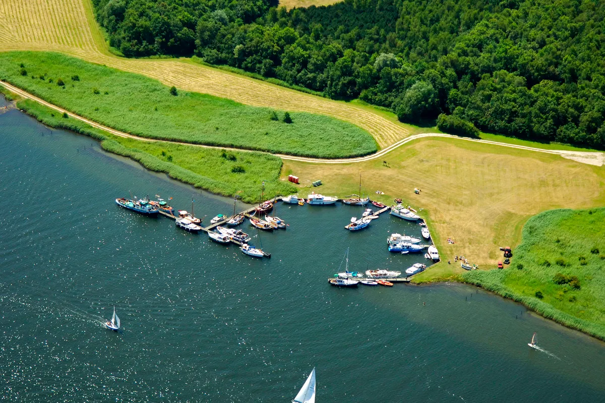 Haringvreter Marina in Kamperland, Netherlands