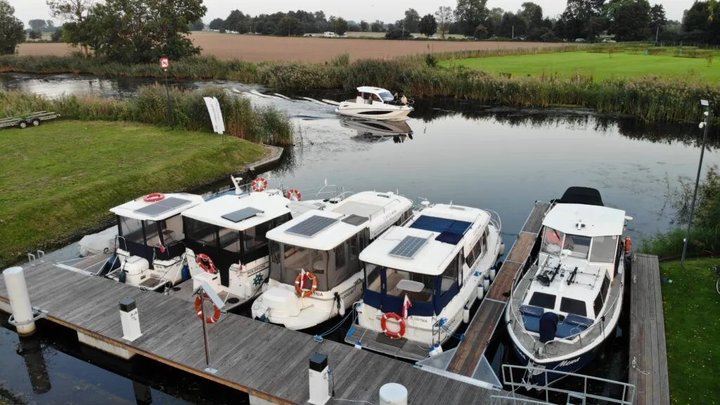 Przystań żeglarska w Rybinie Marina in Rybina, Poland — photo 2