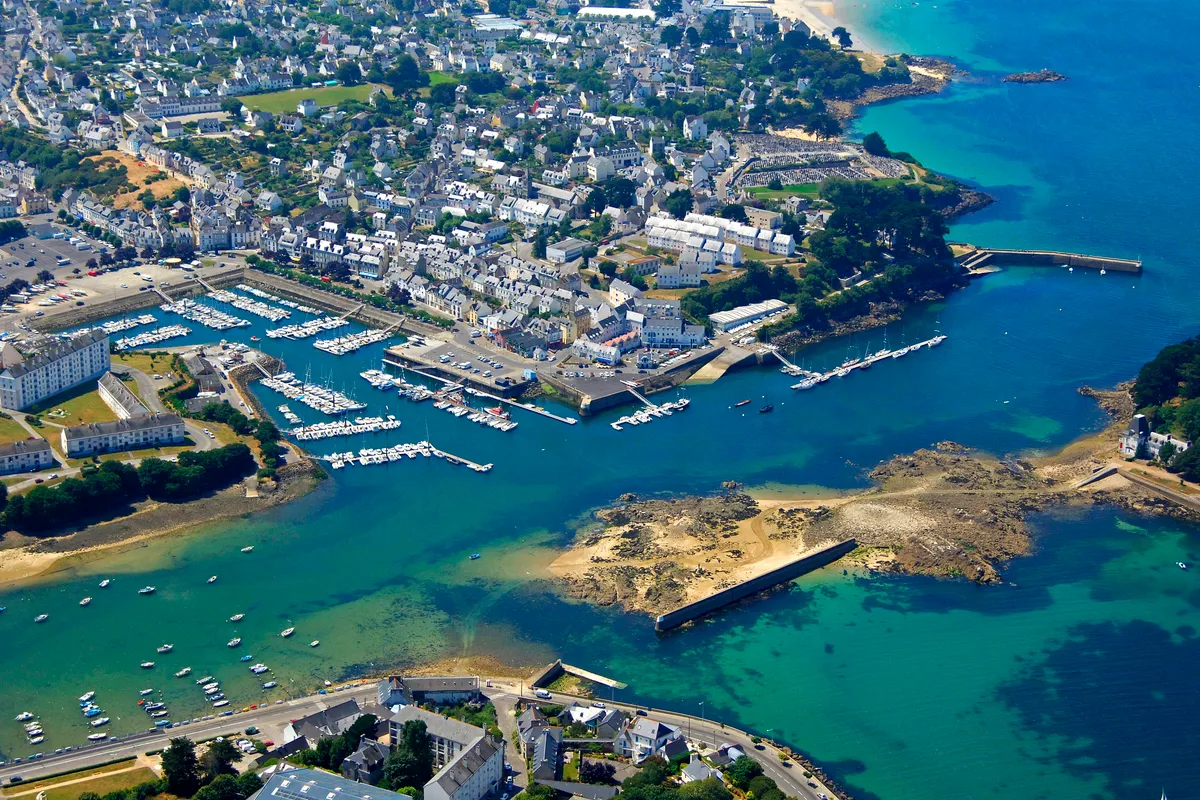 Tréboul Marina in Douarnenez, France