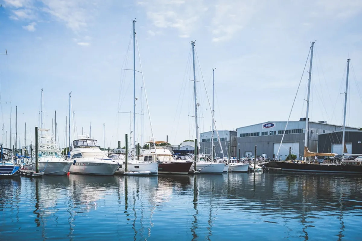 New England Boatworks Marina in Portsmouth, United States