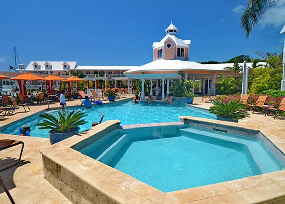 Hope Town Harbour, marina in Hope Town, Bahamas — photo 2