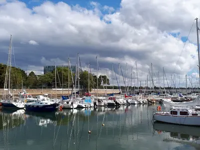 Port de la Pointe, marina in Port-Louis, France — photo 4