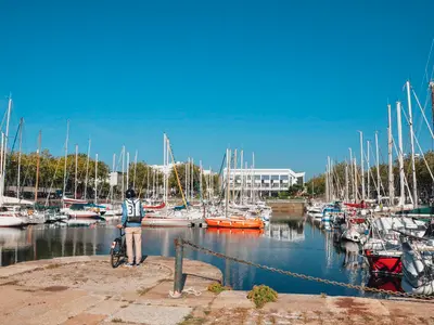 Port de la Pointe, marina in Port-Louis, France — photo 2