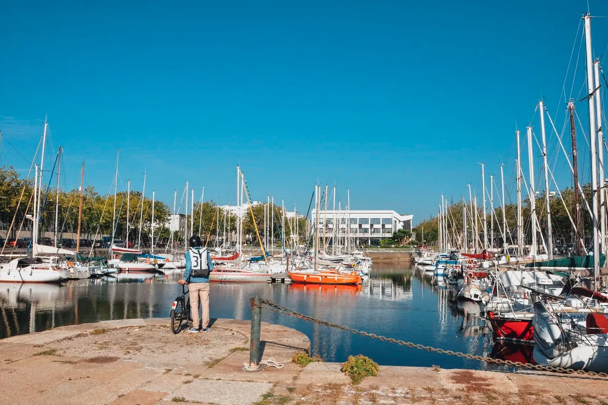 Port de la Pointe, marina in Port-Louis, France — photo 2