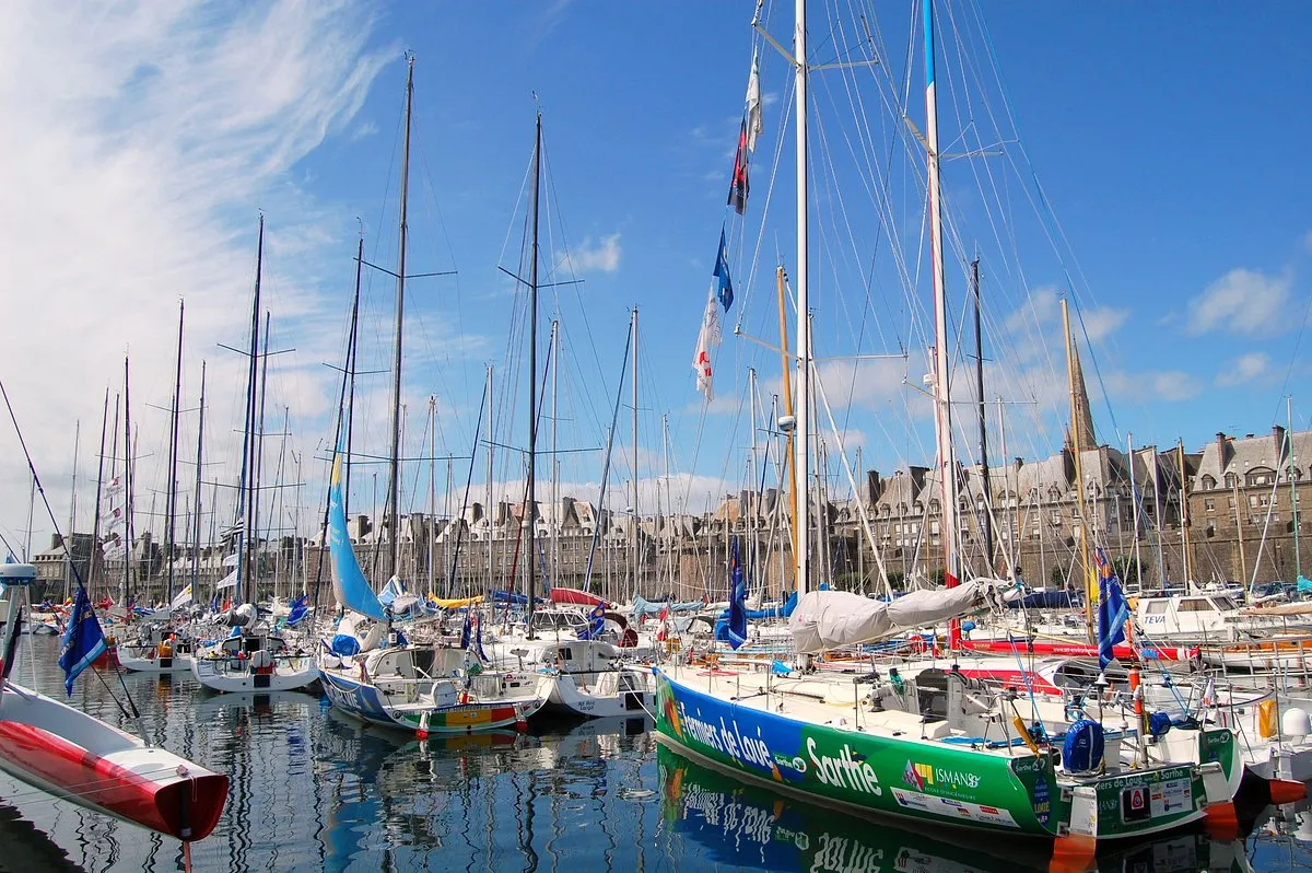 Porto de Muros, marina in Muros, Spain