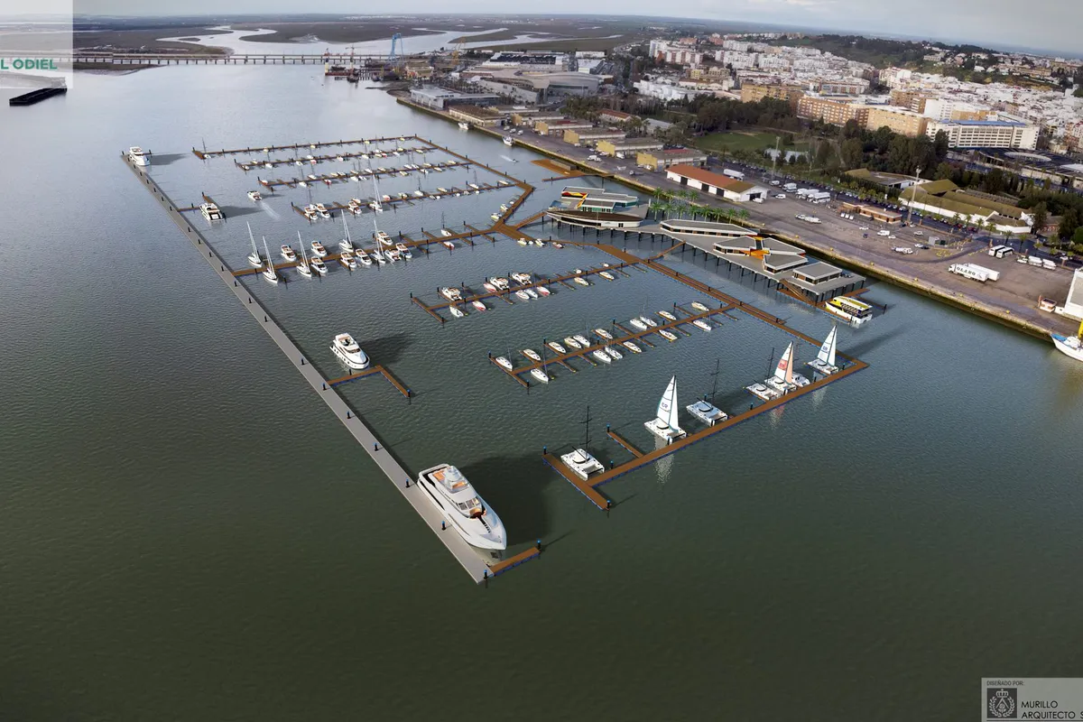 Puerto Deportivo de Mazagón, marina in Palos de la Frontera, Spain