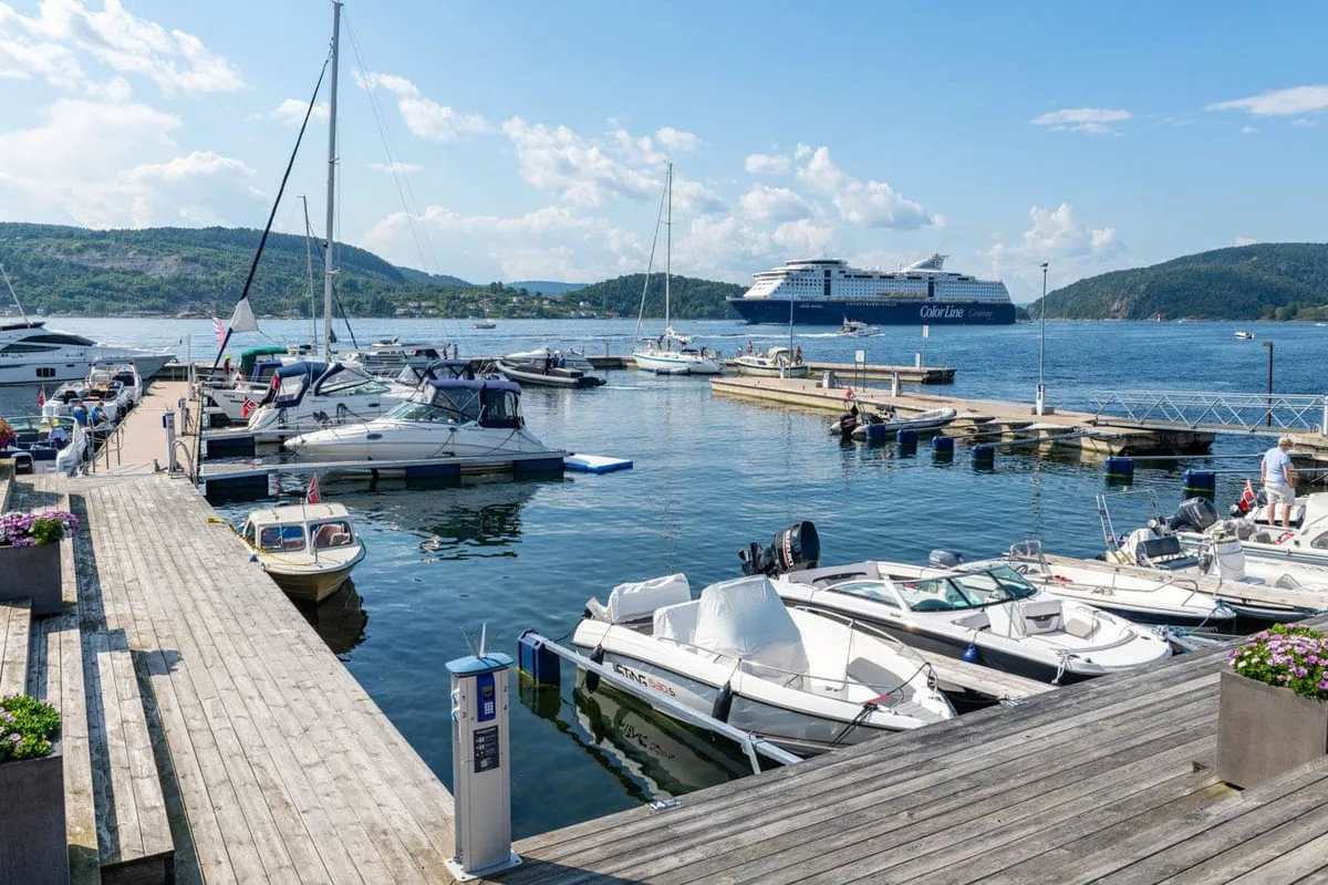 Oscarsborg gjestehavn, marina in Drøbak, Norway — photo 3