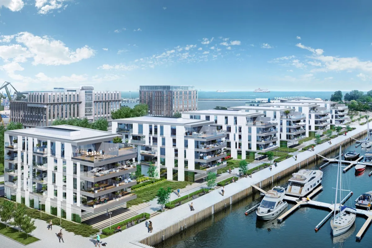 Marina Yacht Park in Gdynia, Poland